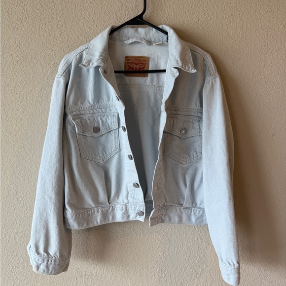 Levi's Jackets & Blazers - Levi’s 501 Light Blue Denim Jacket
